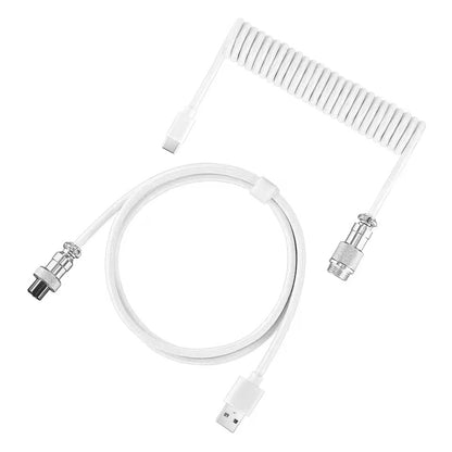Coiled Aviator USB-C Mechanical Keyboard Cable