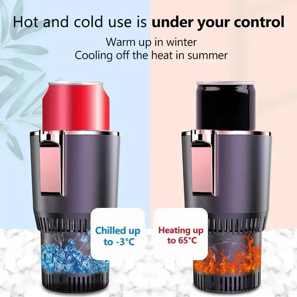 2-in-1 Car Heating & Cooling Cup Holder