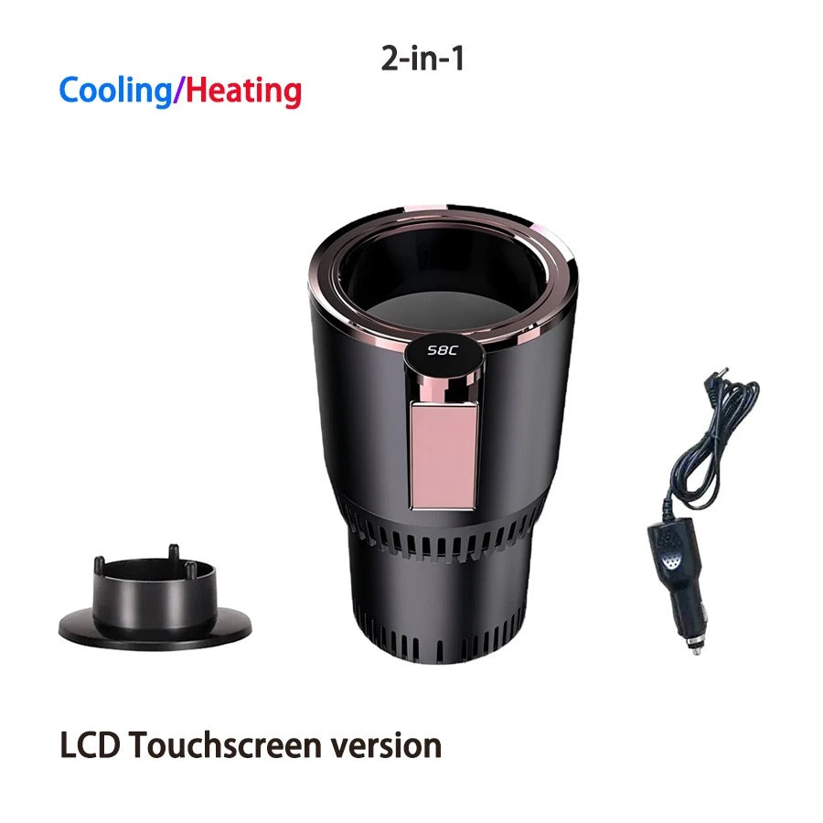 2-in-1 Car Heating & Cooling Cup Holder