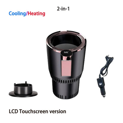 2-in-1 Car Heating & Cooling Cup Holder