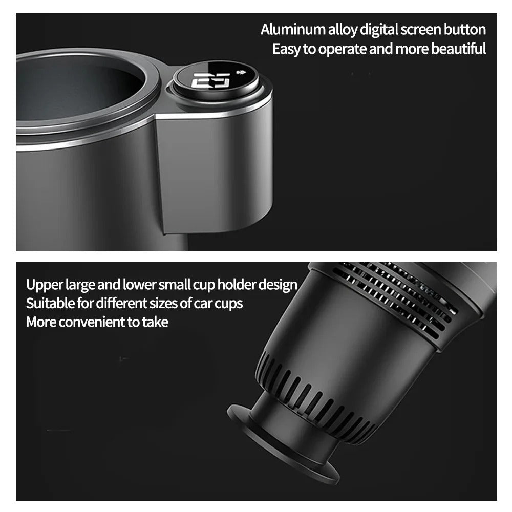 2-in-1 Car Heating & Cooling Cup Holder