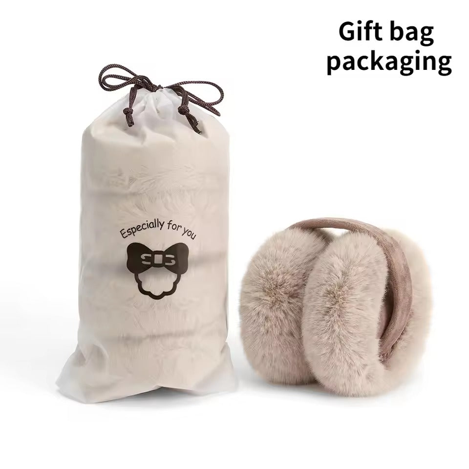 High-Quality Faux Rabbit Fur Earmuffs