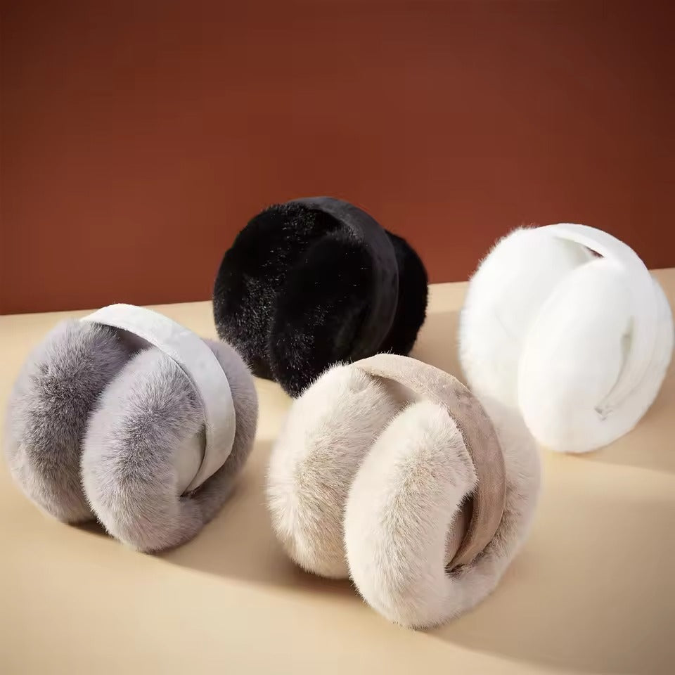 High-Quality Faux Rabbit Fur Earmuffs