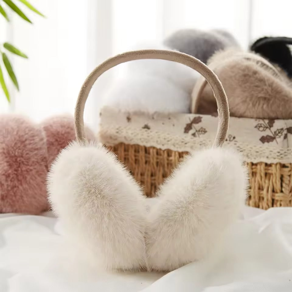 High-Quality Faux Rabbit Fur Earmuffs