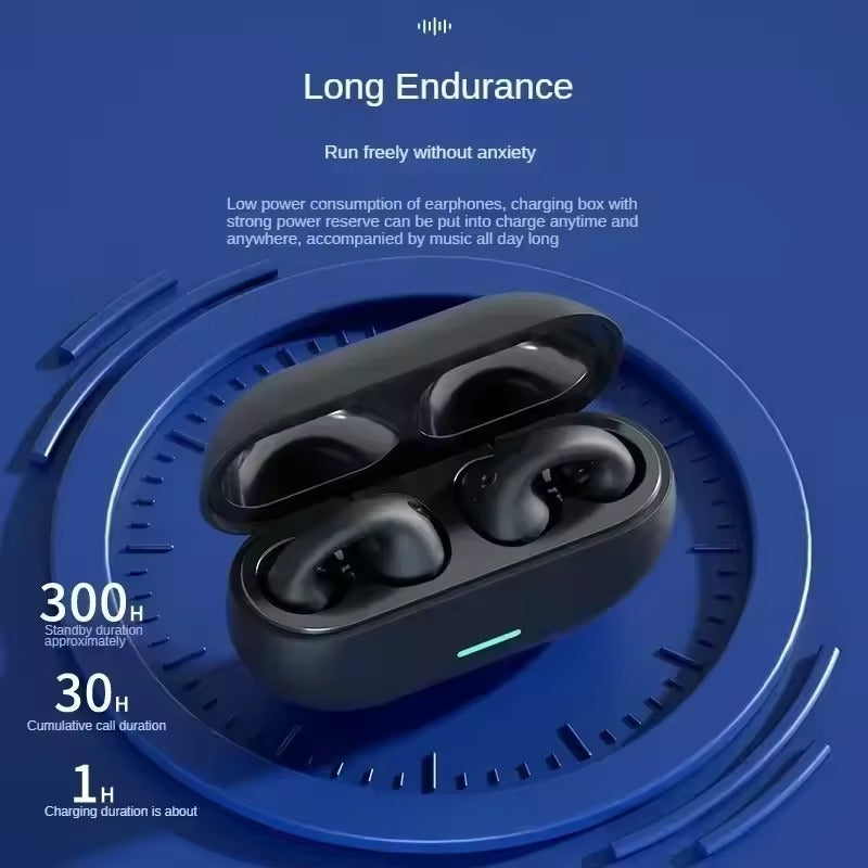 Bluetooth 5.3 Bone Conduction Wireless Headphones