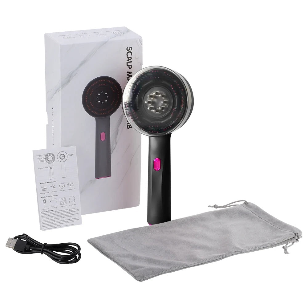 Electric Vibration Scalp Massage Comb