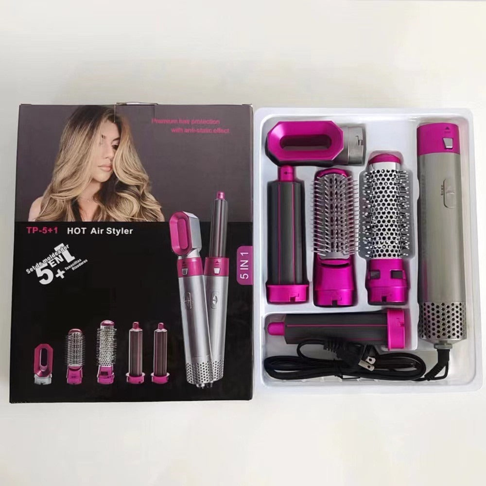 5-in-1 Hot Air Styler – Multi-Functional Hair Dryer