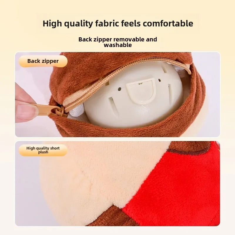 Interactive Electric Plush Jumping Ball for Dogs