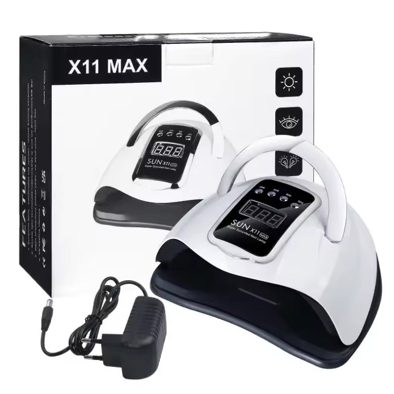 SUN X11 MAX Professional UV LED Nail Lamp – 280W Gel Polish Dryer