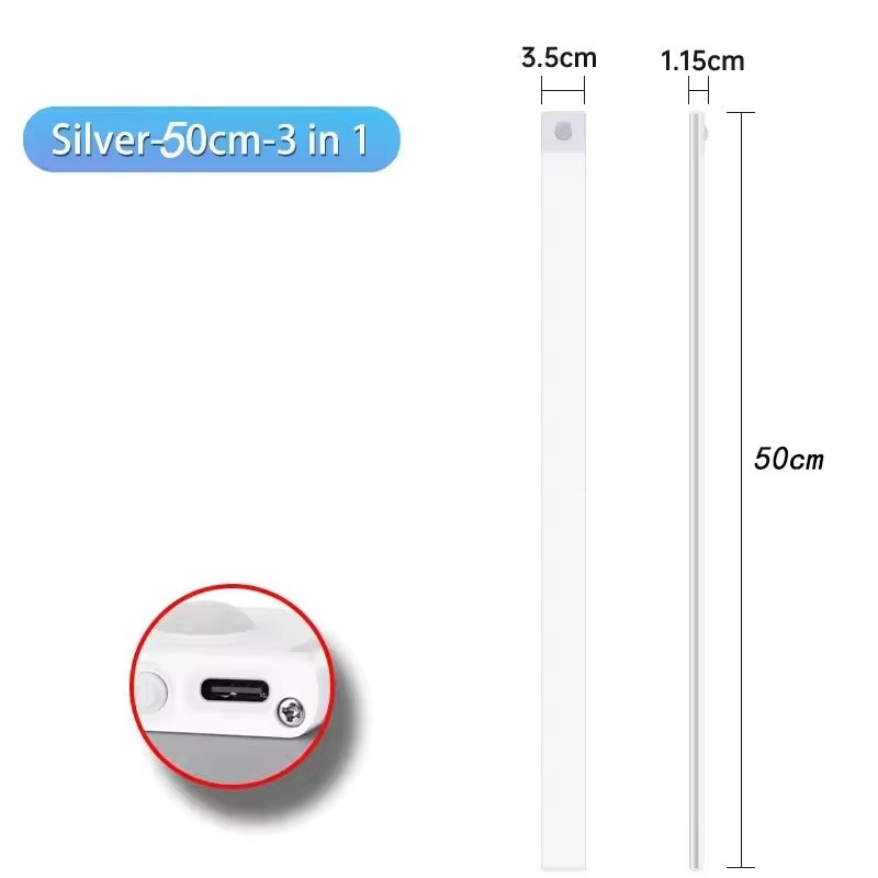 USB Rechargeable Motion Sensor LED Night Light
