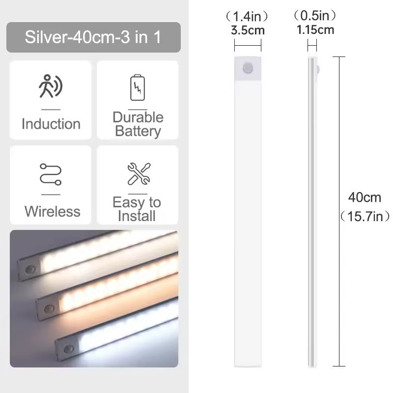 USB Rechargeable Motion Sensor LED Night Light