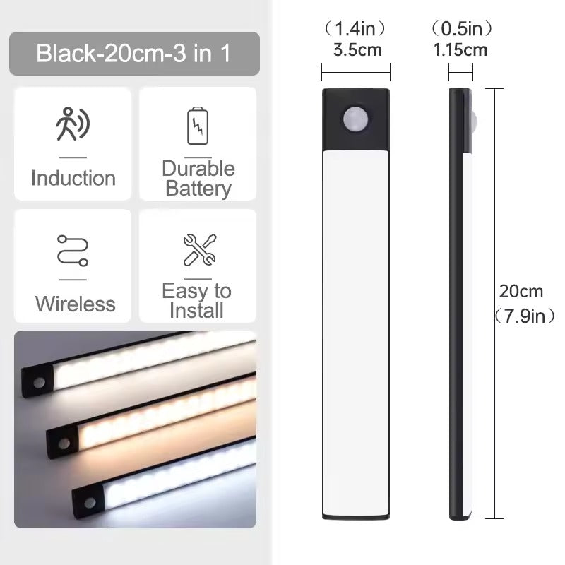 USB Rechargeable Motion Sensor LED Night Light