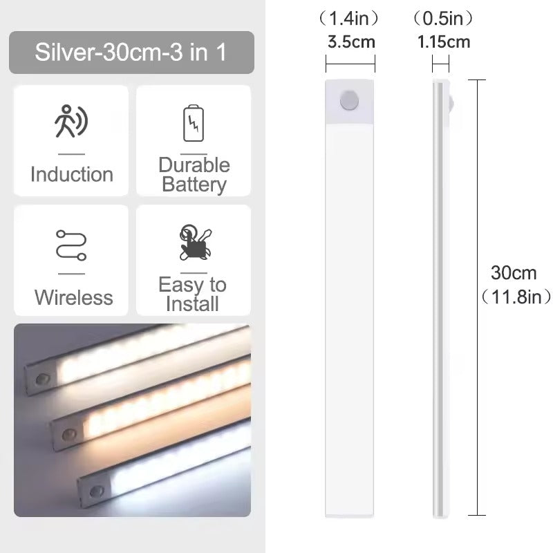 USB Rechargeable Motion Sensor LED Night Light
