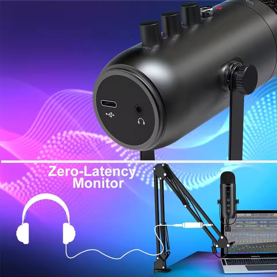 Haomuren USB Condenser Microphone Kit