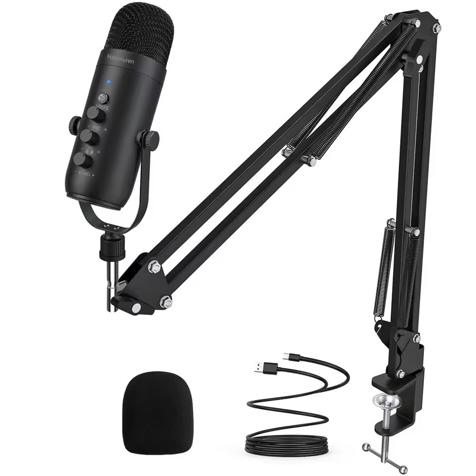 Haomuren USB Condenser Microphone Kit