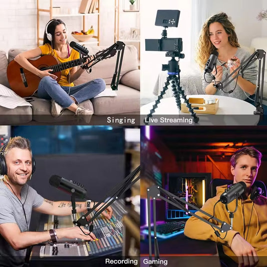 Haomuren USB Condenser Microphone Kit