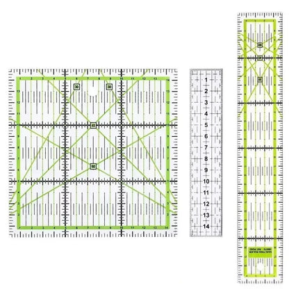 1/2pcs 15cm Acrylic Quilting Patchwork Ruler