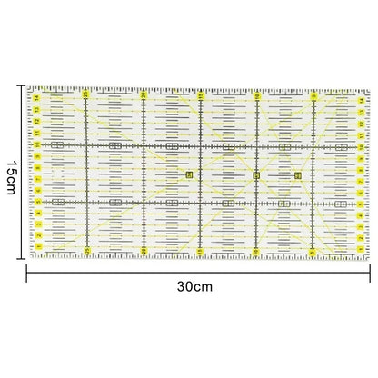 1/2pcs 15cm Acrylic Quilting Patchwork Ruler