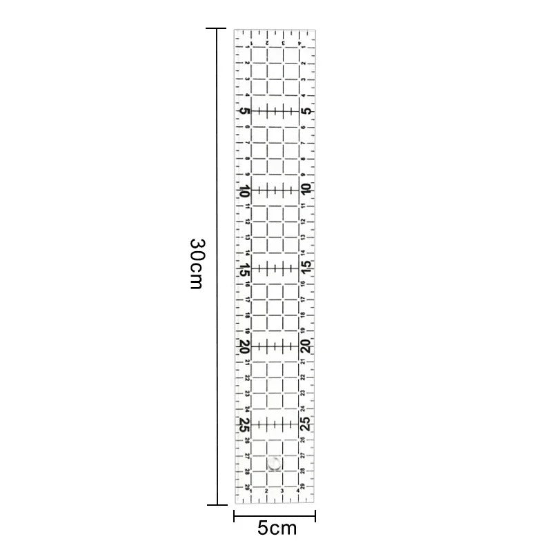1/2pcs 15cm Acrylic Quilting Patchwork Ruler