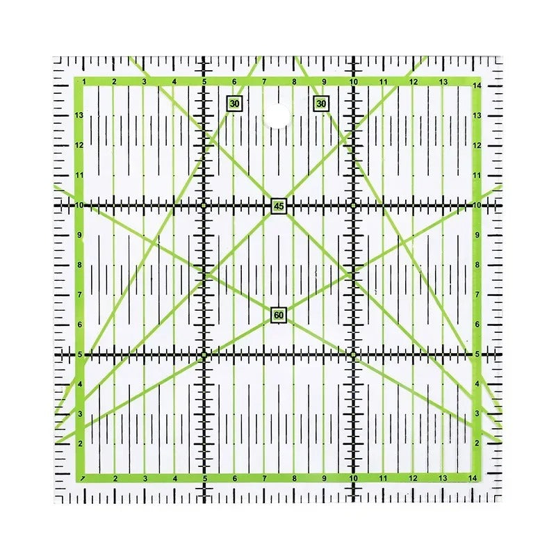 1/2pcs 15cm Acrylic Quilting Patchwork Ruler