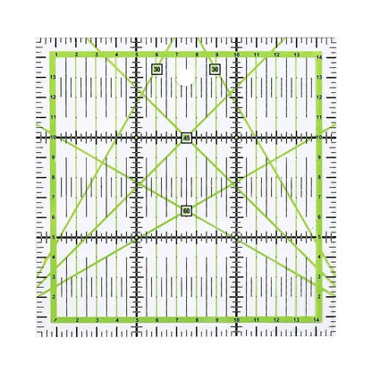 1/2pcs 15cm Acrylic Quilting Patchwork Ruler