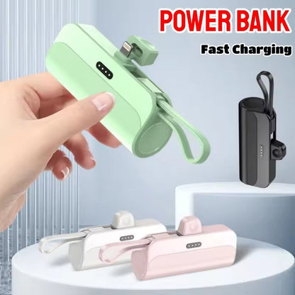 2-in-1 Mini 10000mAh Portable Power Bank & Battery Case
