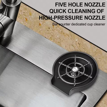 Automatic High-Pressure Glass Rinser