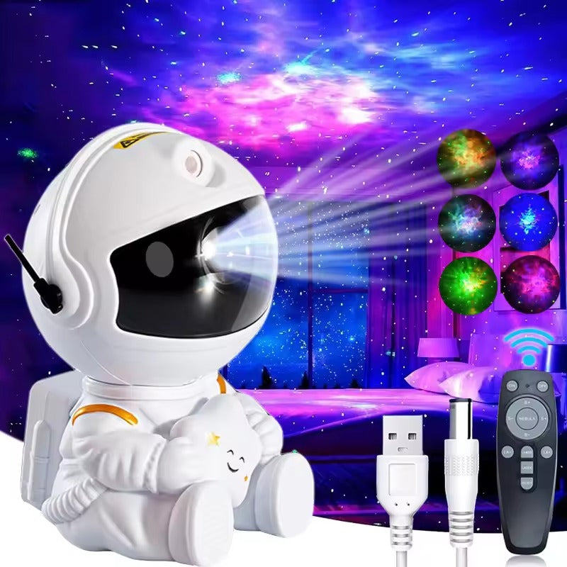 Galaxy Star Astronaut Projector Lamp