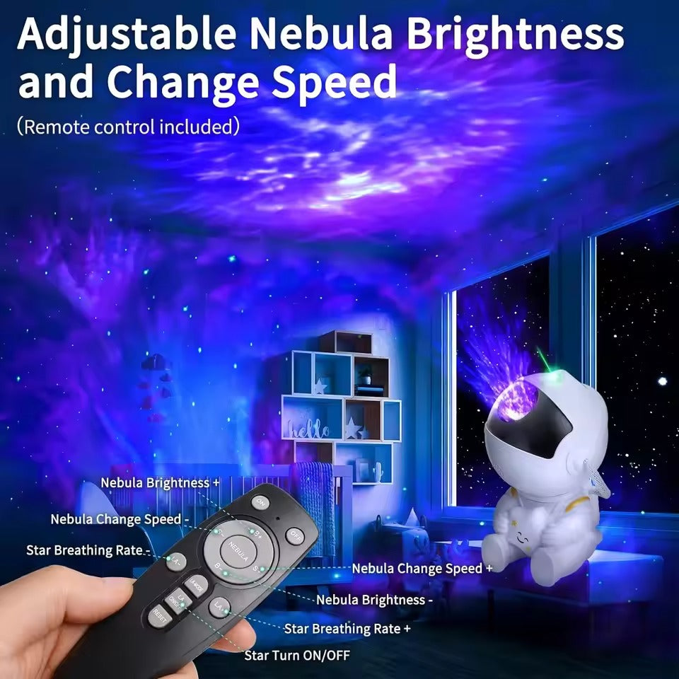 Galaxy Star Astronaut Projector Lamp