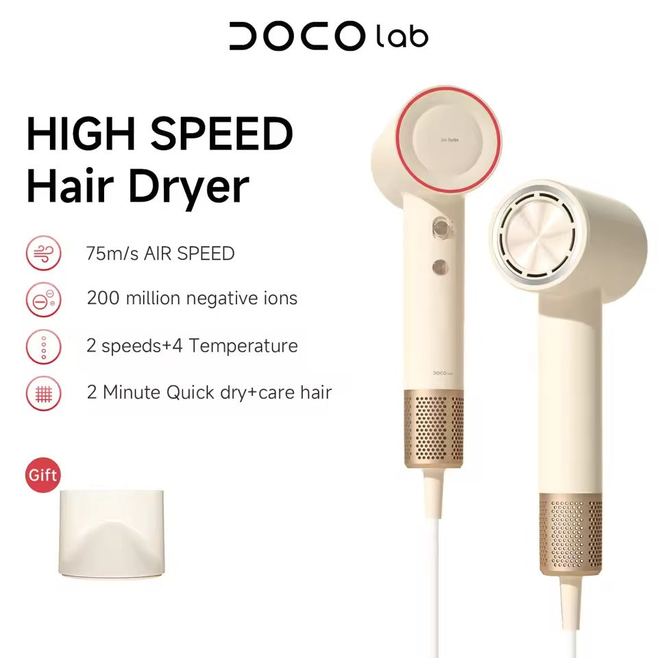 High-Speed Leafless Hair Dryer