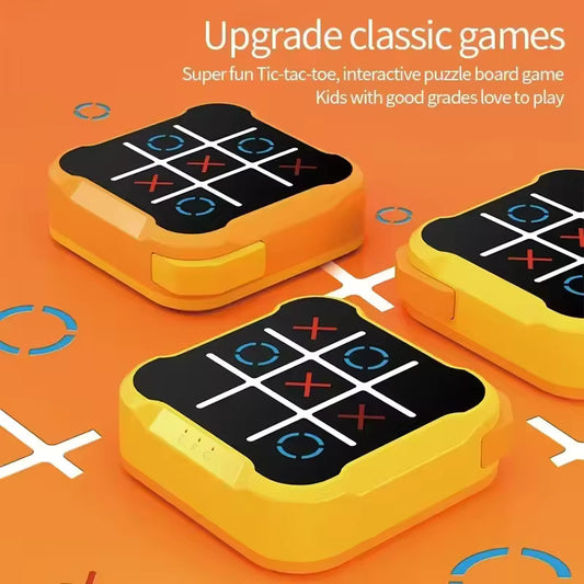 Multifunctional Electronic Tic-Tac-Toe Puzzle Board