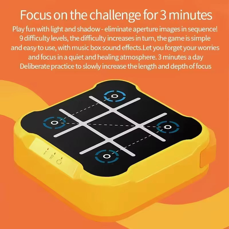 Multifunctional Electronic Tic-Tac-Toe Puzzle Board