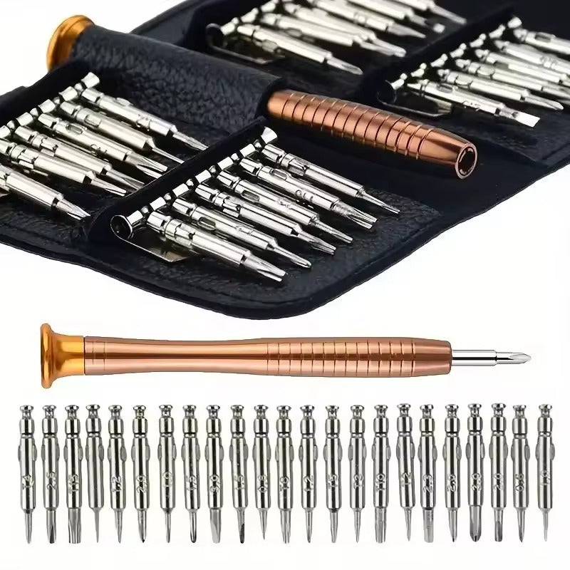 25-in-1 Precision Screwdriver Repair Tool Kit