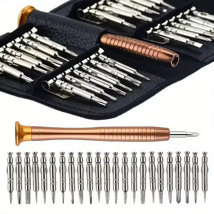 25-in-1 Precision Screwdriver Repair Tool Kit