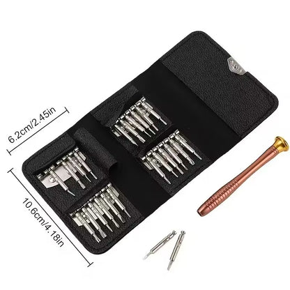 25-in-1 Precision Screwdriver Repair Tool Kit