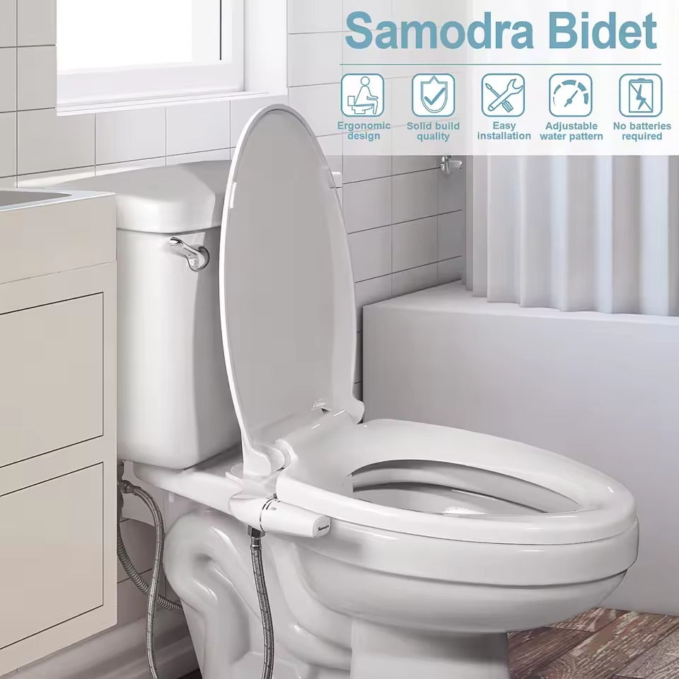 Ultra-Slim Bidet Attachment