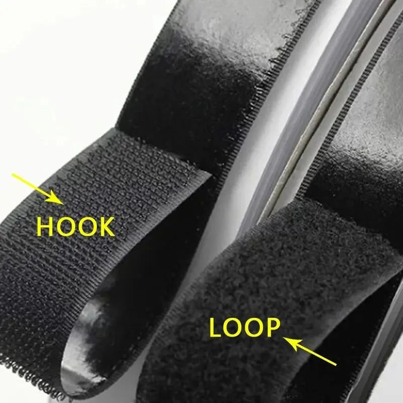 25m Strong Self-Adhesive Hook & Loop Fastener Tape